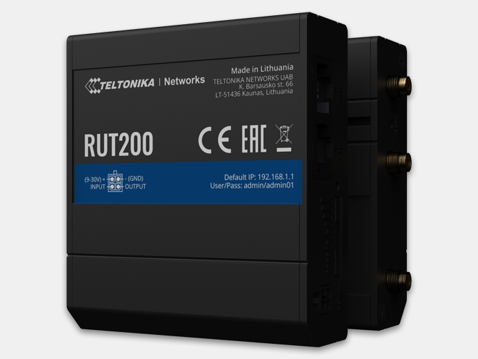 RUT200 (4G/LTE Wi-Fi роутер) от Teltonika по выгодной цене