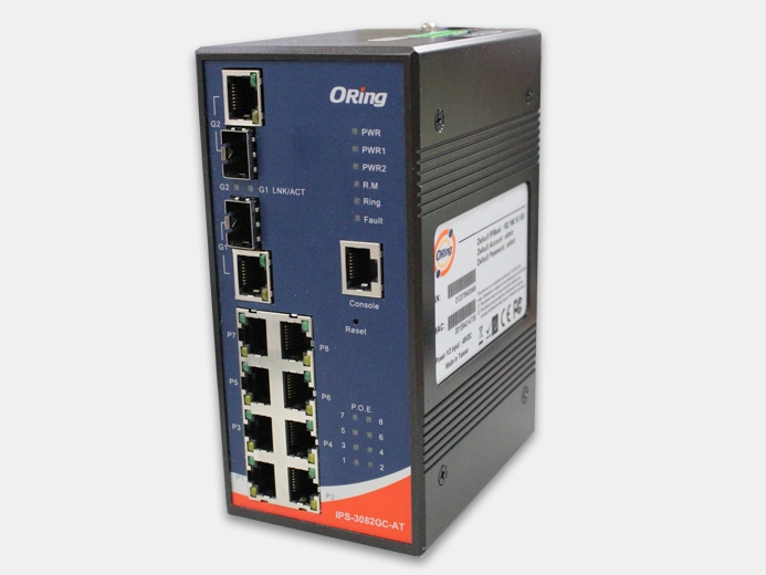 IPS-3082GC (управляемый Ethernet коммутатор) от ORing купить в ЕвроМобайл
