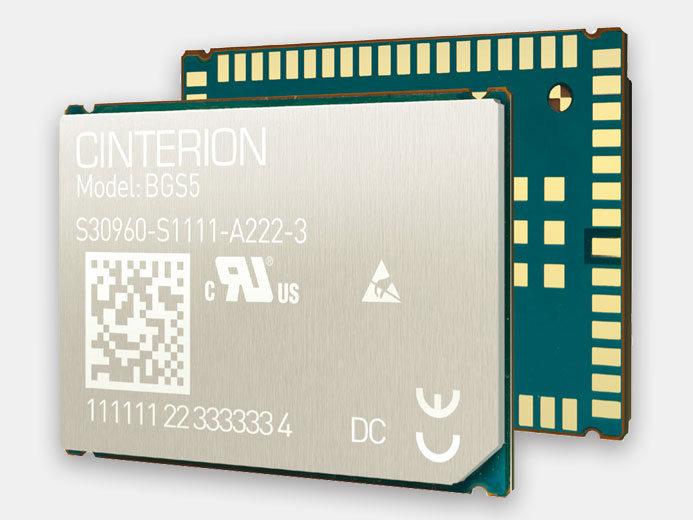 2G/GSM модуль BGS5 от Cinterion купить в ЕвроМобайл