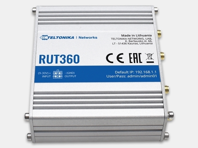 RUT360 (LTE-роутер) от Teltonika по выгодной цене