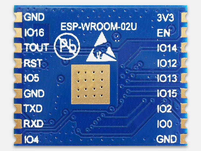 Wi-Fi-модуль ESP-WROOM-02U от Espressif по выгодной цене