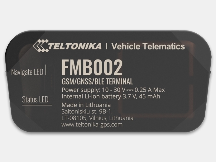 ГНСС/GSM/Bluetooth/OBDII-трекер FMB002 от Teltonika с доставкой по России и СНГ