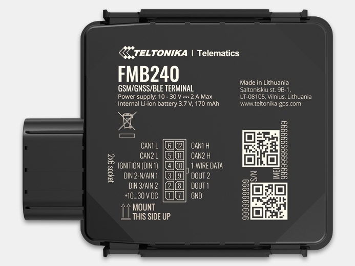 FMB240 (ГЛОНАСС/GPS-трекер) от Teltonika обзор