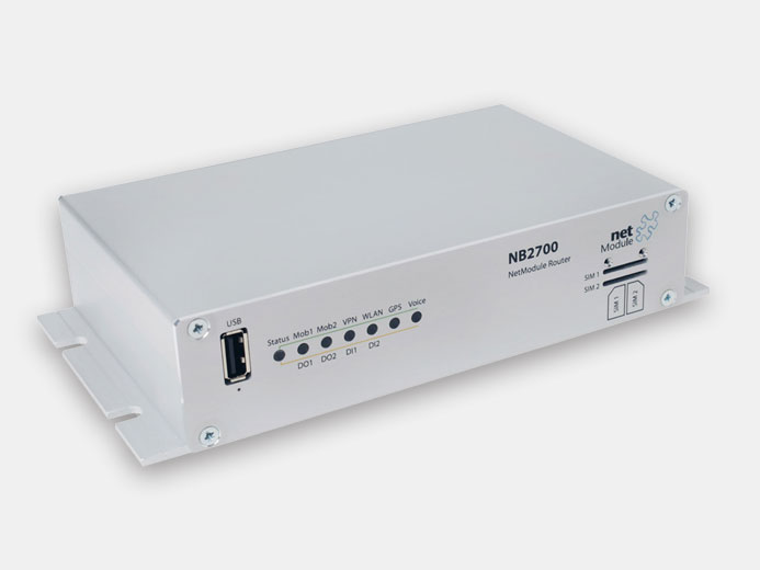 NB2700 (LTE-4G роутер) от Netmodule купить в ЕвроМобайл