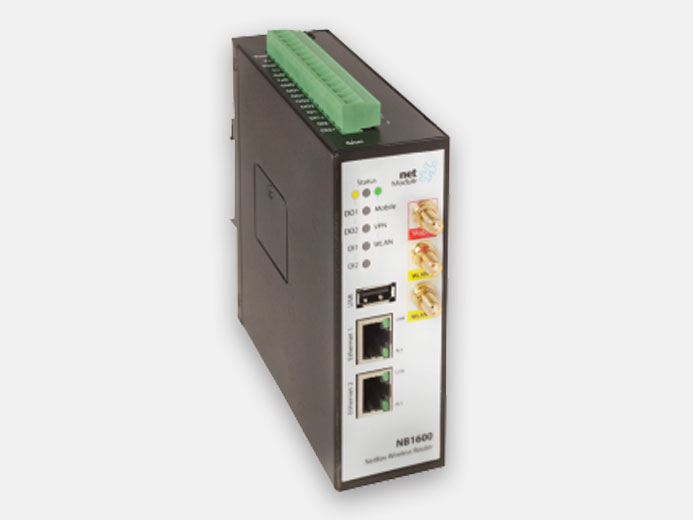 NB1600 (3G/Wi-Fi/UMTS роутер) от Netmodule купить в ЕвроМобайл