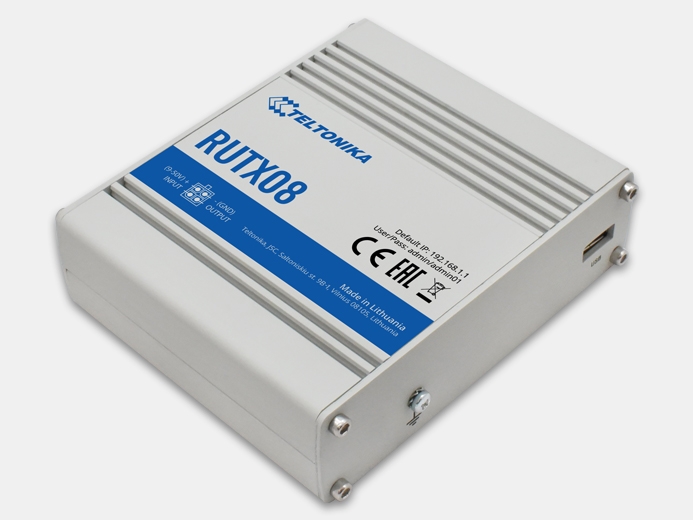 RUTX08 (маршрутизатор Ethernet-Ethernet) от Teltonika по выгодной цене