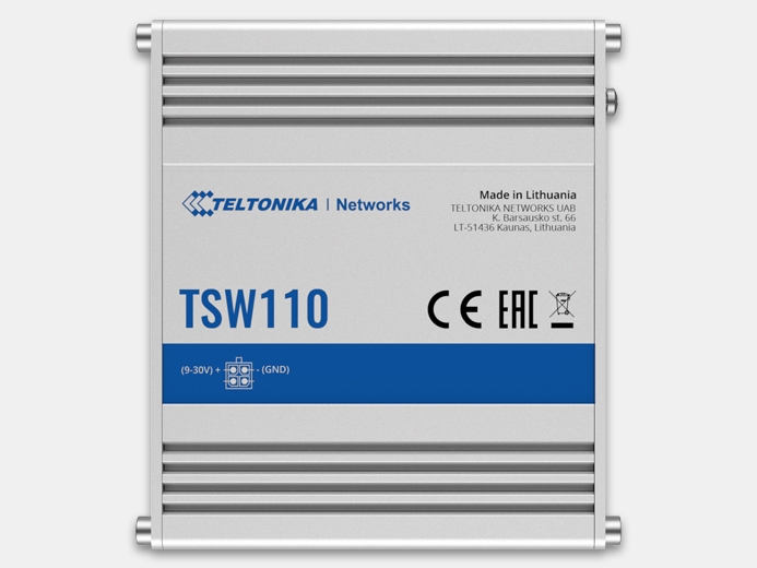 TSW110 (неуправляемый коммутатор Teltonika) от Teltonika технические характеристики