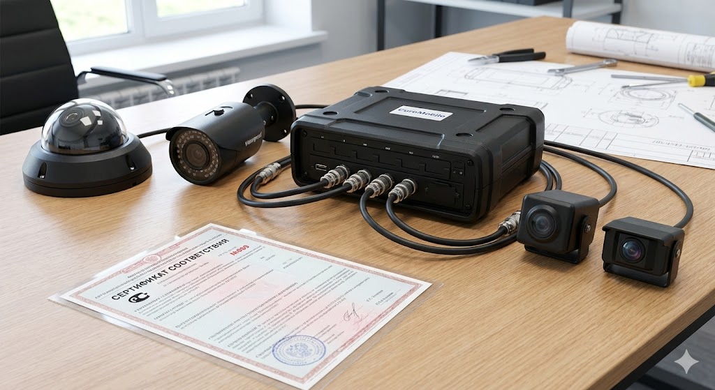 Как выбрать камеры видеонаблюдения для коммерческого транспорта: техническое руководство и обзор требований 2026