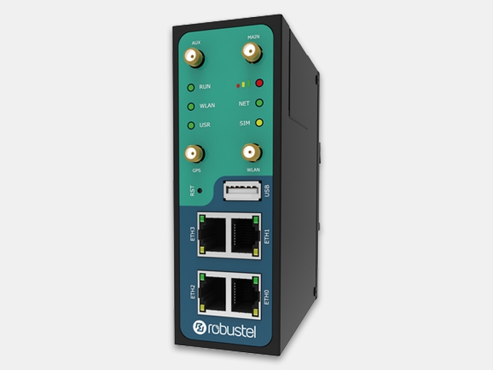 R3000-Q4LB (4 Ethernet порта) от Robustel с доставкой по России и СНГ