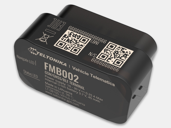 ГНСС/GSM/Bluetooth/OBDII-трекер FMB002 от Teltonika купить в ЕвроМобайл