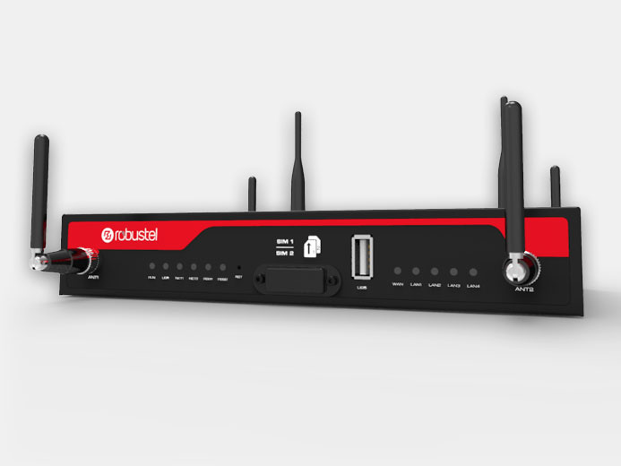 Промышленный сотовый маршрутизатор R2000-E4L1 от Robustel технические характеристики