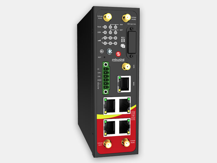 R2000-D3P1 (5 ETHERNET-портов, PoE) от Robustel купить в ЕвроМобайл