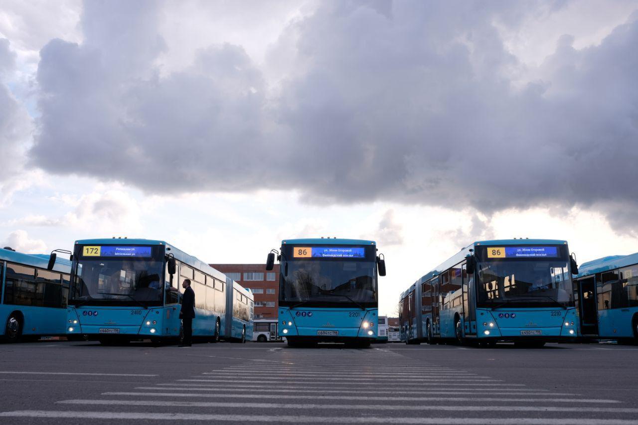 Автобусы в санкт петербурге