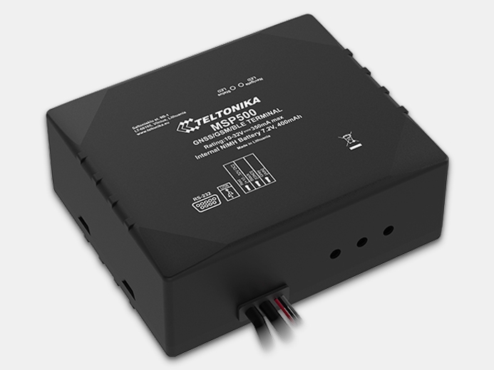 MSP500 (GNSS/GSM/Bluetooth трекер) от Teltonika купить в ЕвроМобайл