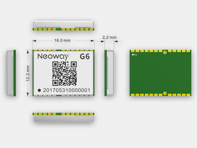 GNSS-модуль G6 от Neoway технические характеристики