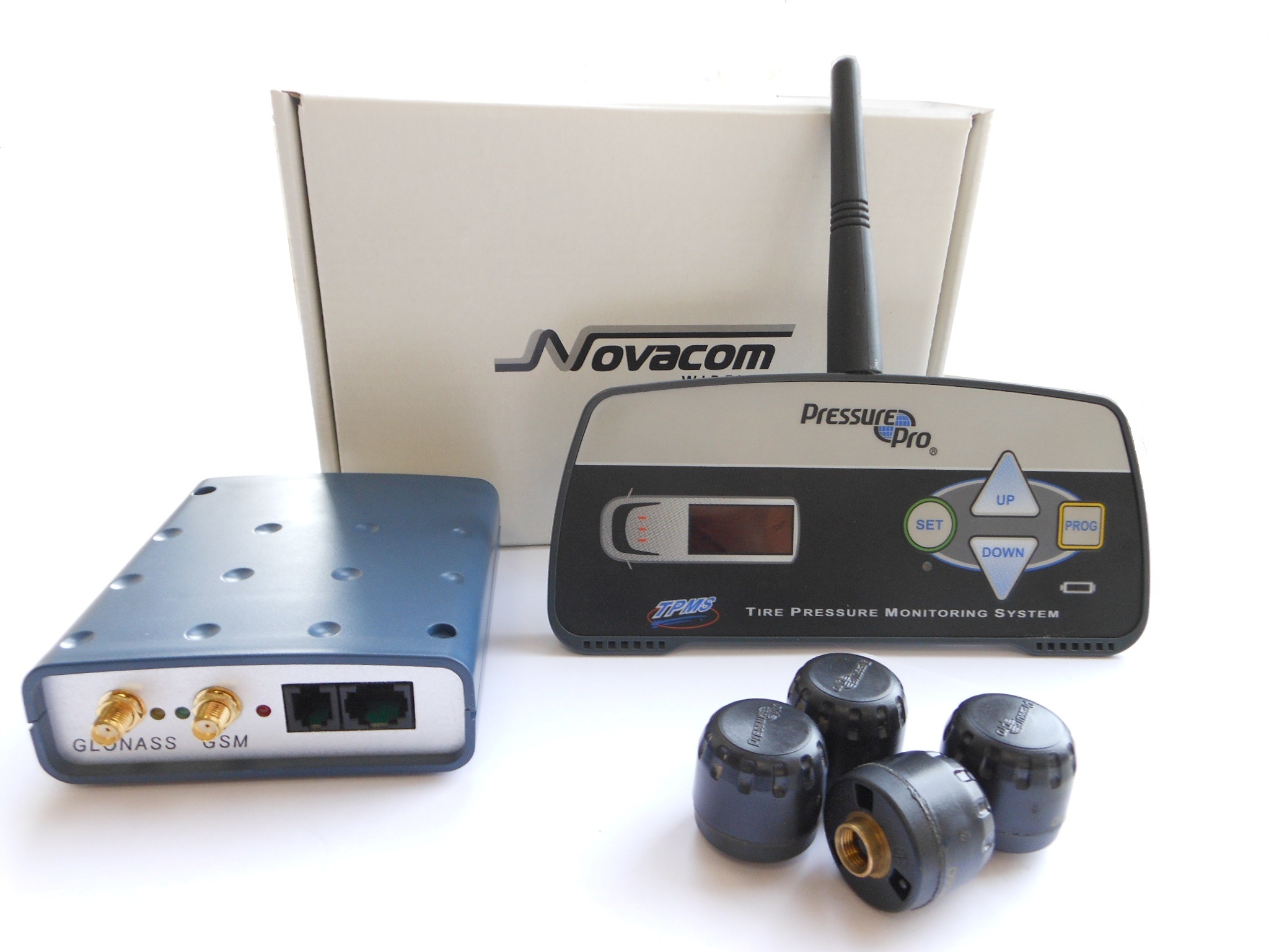 Система контроля давления в шинах от Novacom Wireless купить в ЕвроМобайл
