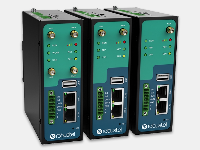 R3000-Q4LB (4 Ethernet порта) от Robustel обзор