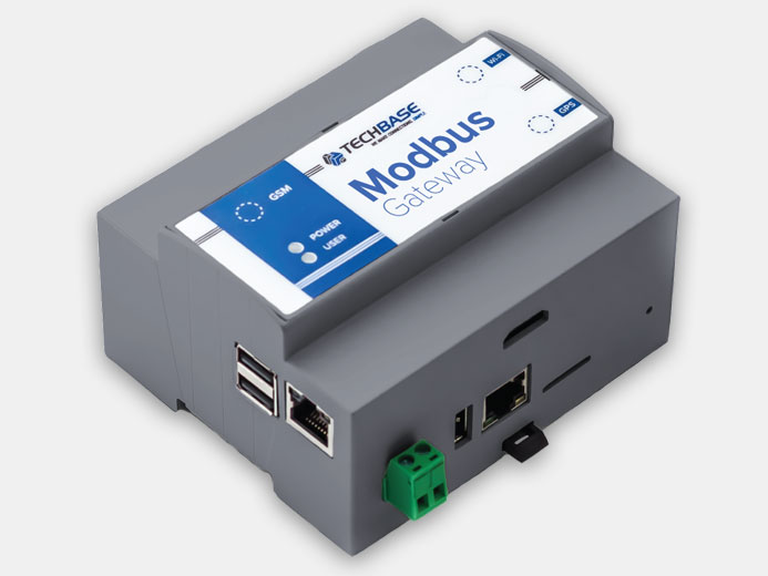 Modbus Gateway (ModBus-шлюз) от TechBase купить в ЕвроМобайл