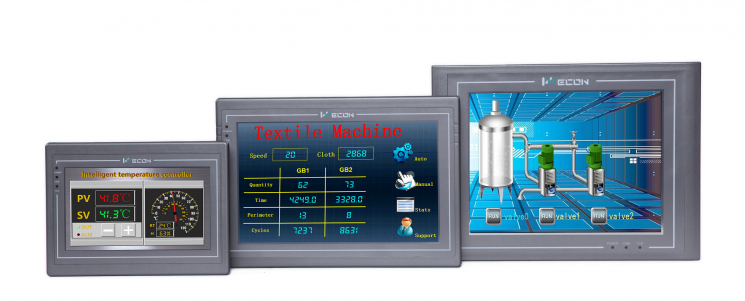 Рисунок 4. Серия панелей HMI Wecon