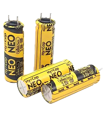 WEC3R0106QA, ионистор, VINATECH, 3.0 В, 10 Ф, 10x25 мм с радиальными выводами