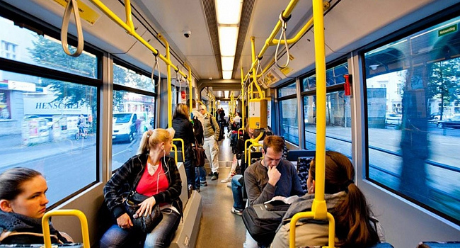 Контроль пассажиропотока на общественном транспорте
